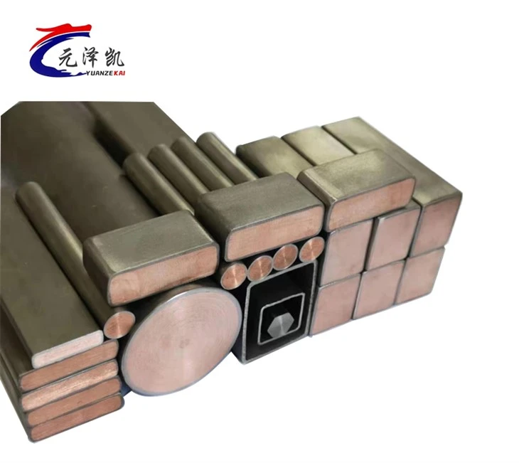 Titanium Clad Copper Bars